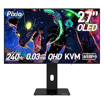 Amazon.com: Pixio PX277 OLED MAX 27 inch 240Hz Refresh Rate